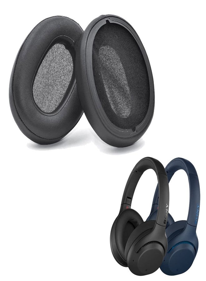 Actpe Earpads for Sony WH-XB900N Replacement Ear Cushion Pads with Protein Leather and Memory Foam for Sony WHXB900N Headphones ONLY, Black - Image 5