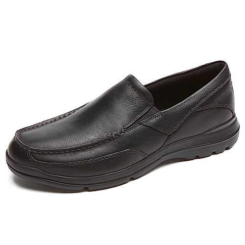 Rockport حذاء روك بورت للرجال بنقطة تقاطع، أسود، 13 عريض - Image 1