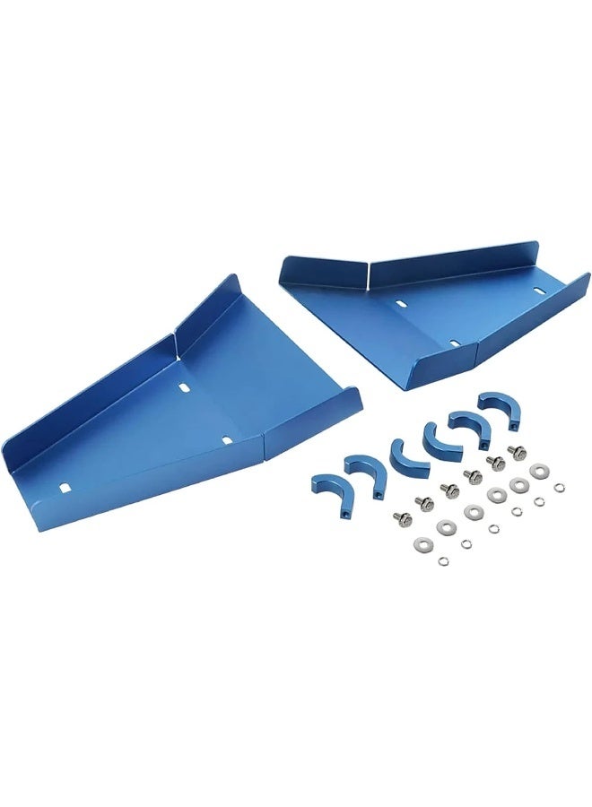 Ebiker Blue A-arm Guards Skid Plate Protector for Yamaha Raptor 700 - Image 1