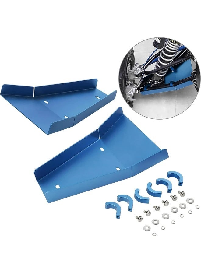 Ebiker Blue A-arm Guards Skid Plate Protector for Yamaha Raptor 700 - Image 2