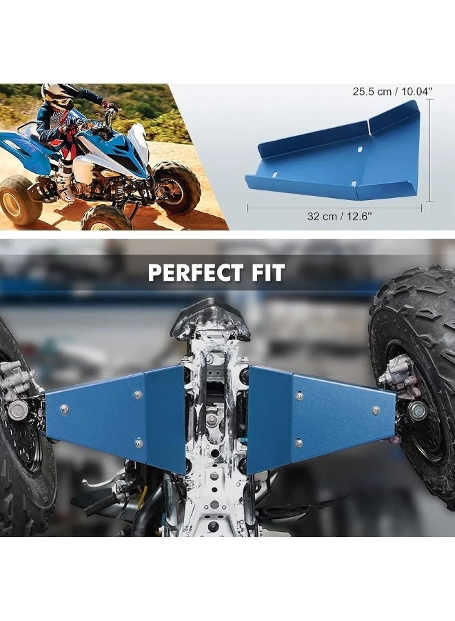 Ebiker Blue A-arm Guards Skid Plate Protector for Yamaha Raptor 700 - Image 5