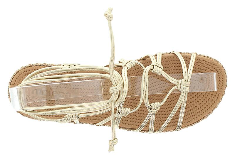 موليكا صنادل مسطحة للنساء - صنادل مسطحة أنيقة ونعال مسطحة مريحة للسيدات - Image 5