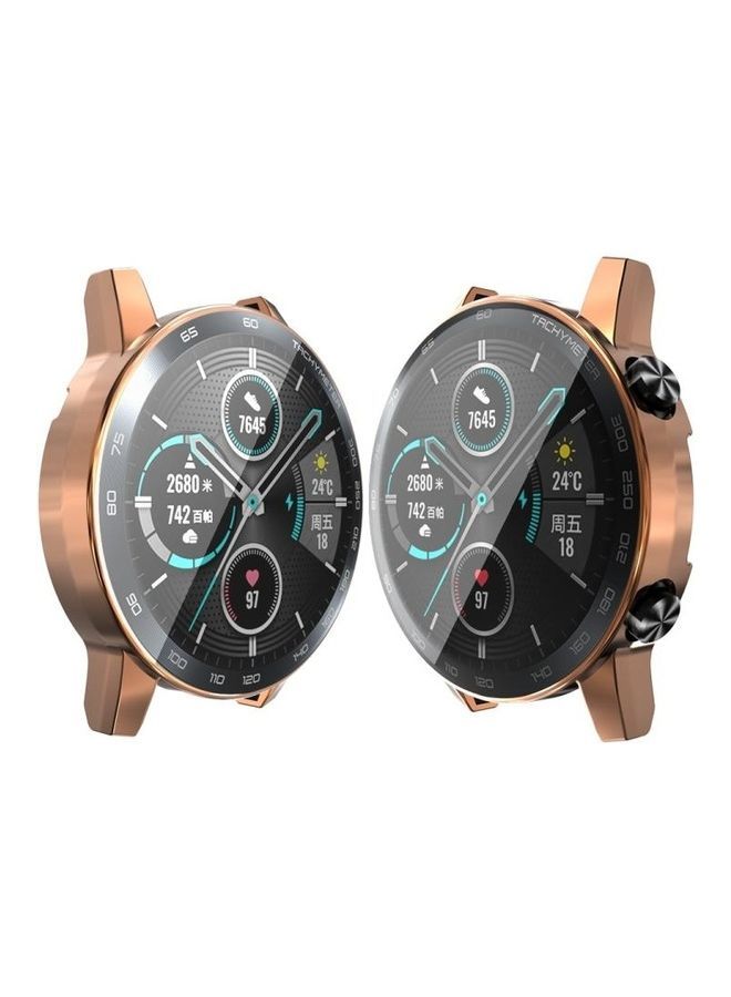 NIBEMINENT TPU Protective Shell For Huawei Honor Magic 2 Rose Gold  - Image 4