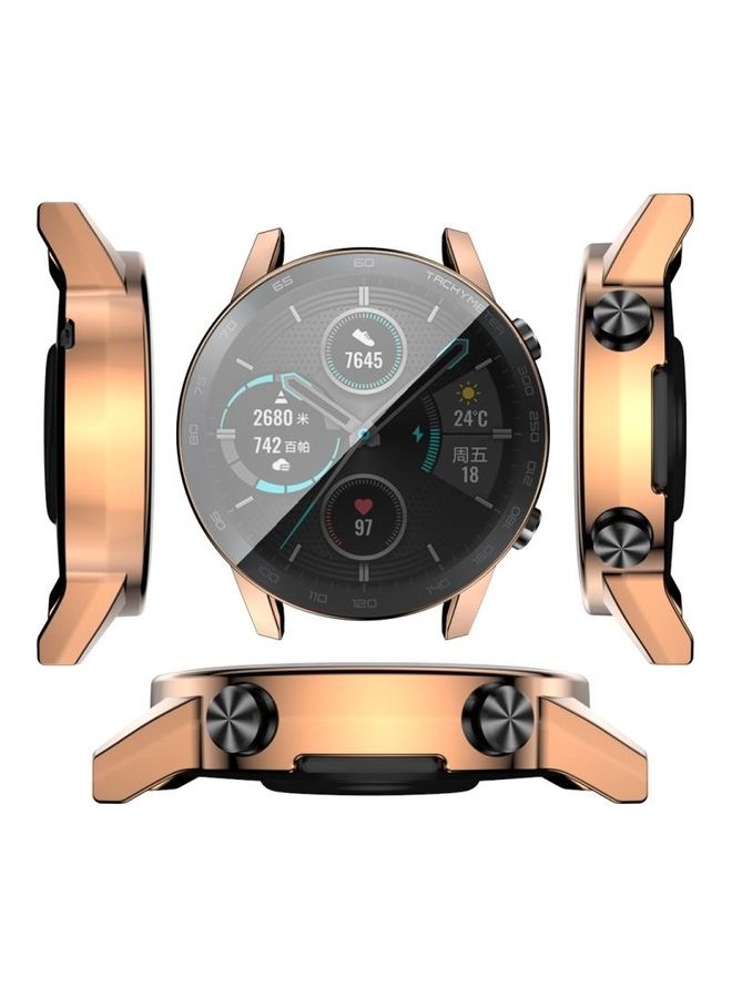 NIBEMINENT TPU Protective Shell For Huawei Honor Magic 2 Rose Gold  - Image 3
