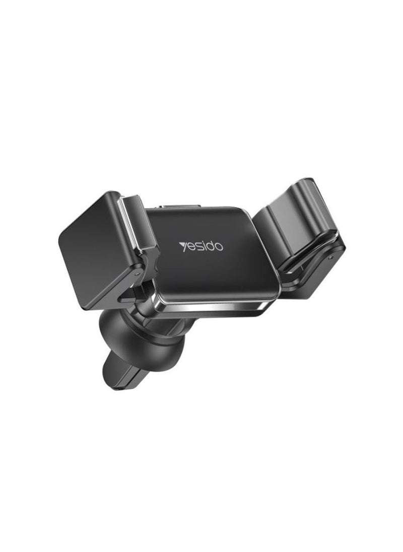 Yesido Yesido C114 Universal 360 Air Vent Phone Holder \Mobile Phone Hanger Clip Holder - Black  - Image 1
