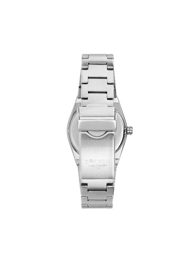 Sector Women's Pink Round Analog Dial with Silver Stainless Steel Band Watch - 34mm - R3253301505 - Image 4