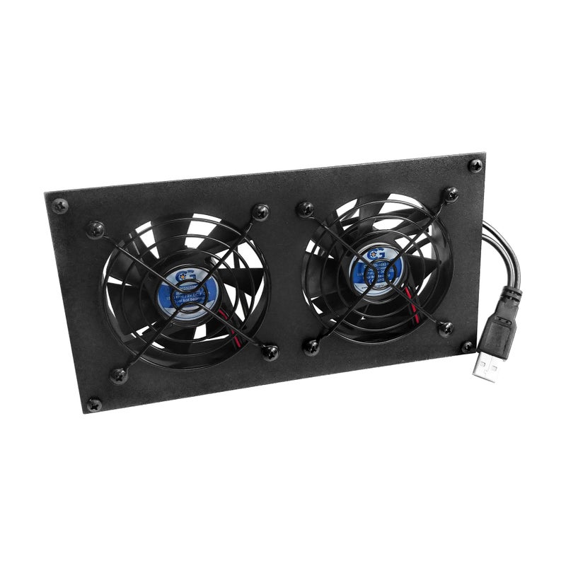 Coolerguys USB Powered Cooling Fan Kits (Dual 80mm) - Image 5