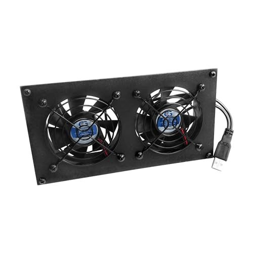 Coolerguys USB Powered Cooling Fan Kits (Dual 80mm) - Image 1
