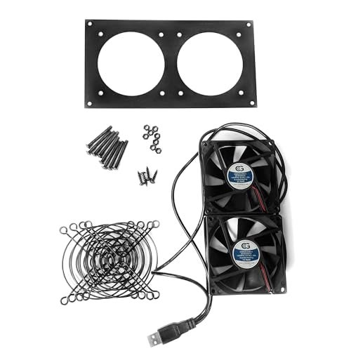 Coolerguys USB Powered Cooling Fan Kits (Dual 80mm) - Image 4