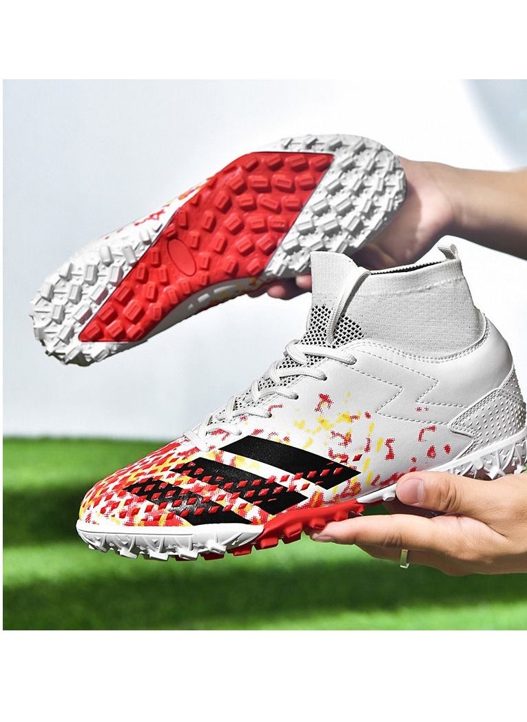 KUYING - New High Top Anti slip Football Shoes - Image 1