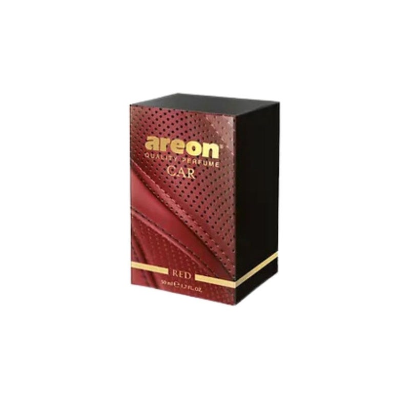 عطر سيارة AREON MCP03 17 أونصة سائلة 50 مل زجاجة عطر سيارة بخاخ برائحة حمراء