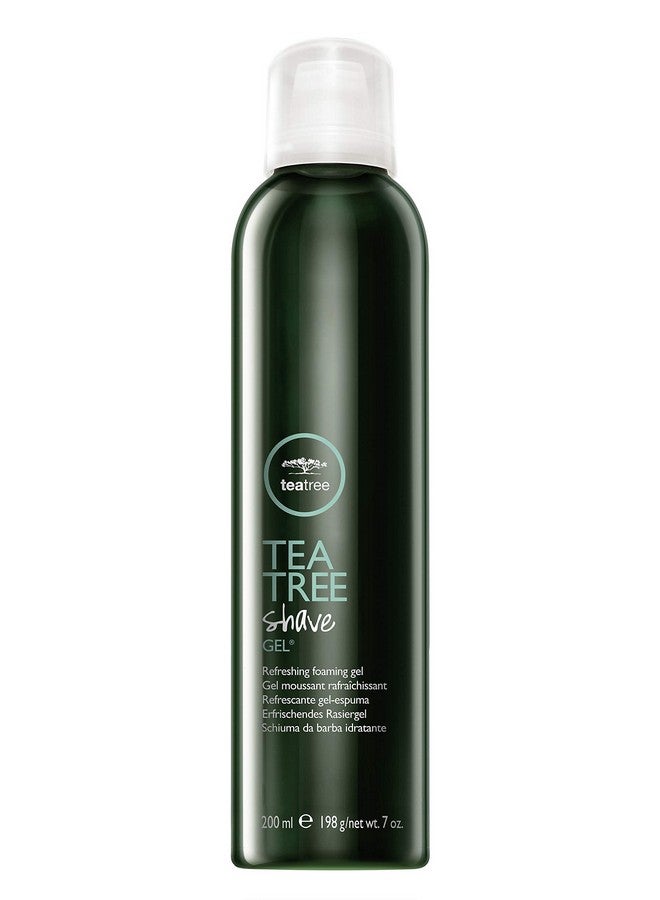 Tea Tree Shave Gel Refreshing Foaming Gel For All Skin Types 7 Oz. - Image 1