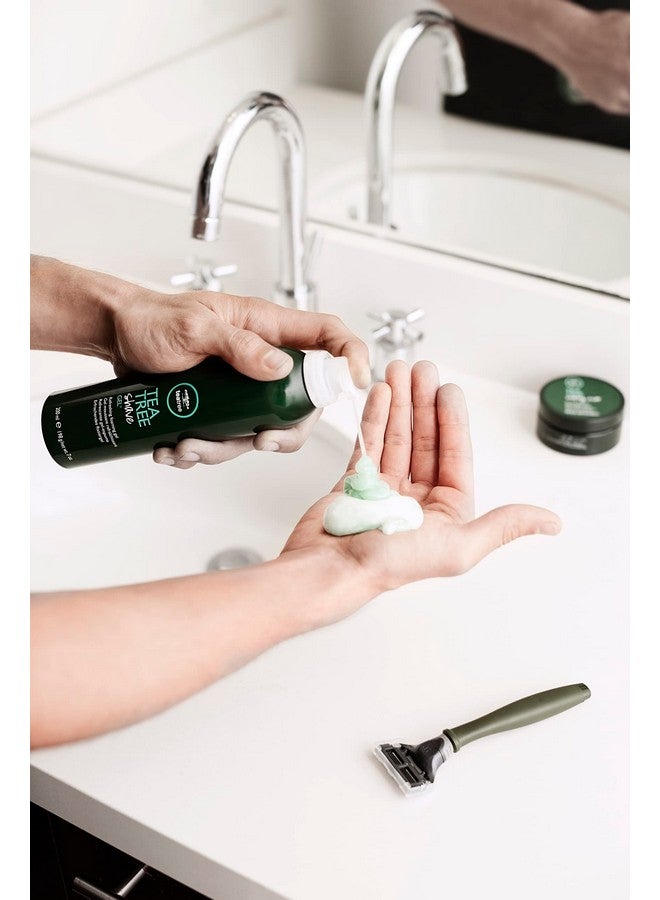 Tea Tree Shave Gel Refreshing Foaming Gel For All Skin Types 7 Oz. - Image 3
