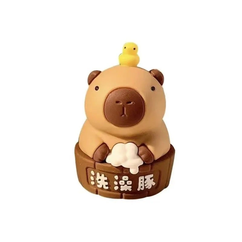 Capybara Figure Desktop Decoration, Office Desk Ornament, Gift for Women - Image 3