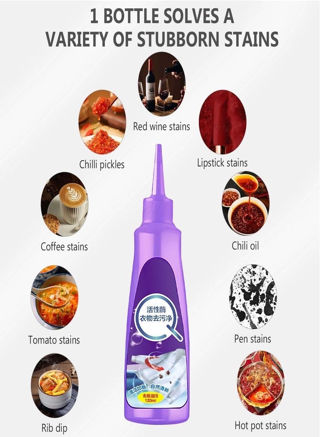 PAXCOO All Color Stain Remover for Clothes,Multi-Purpose Roll Bead Fabric Clothes Stain Remover for Cotton,Linen, Polyester,Blended and Denim Down Jacket, Strip Clothes Quick Washing Dry Clean - Image 2