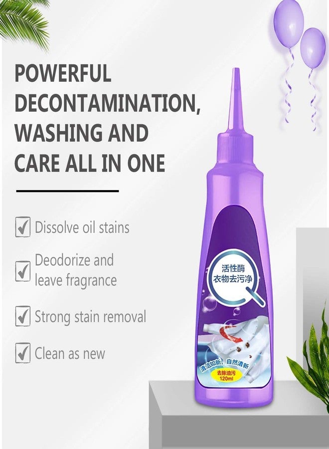 PAXCOO All Color Stain Remover for Clothes,Multi-Purpose Roll Bead Fabric Clothes Stain Remover for Cotton,Linen, Polyester,Blended and Denim Down Jacket, Strip Clothes Quick Washing Dry Clean - Image 3