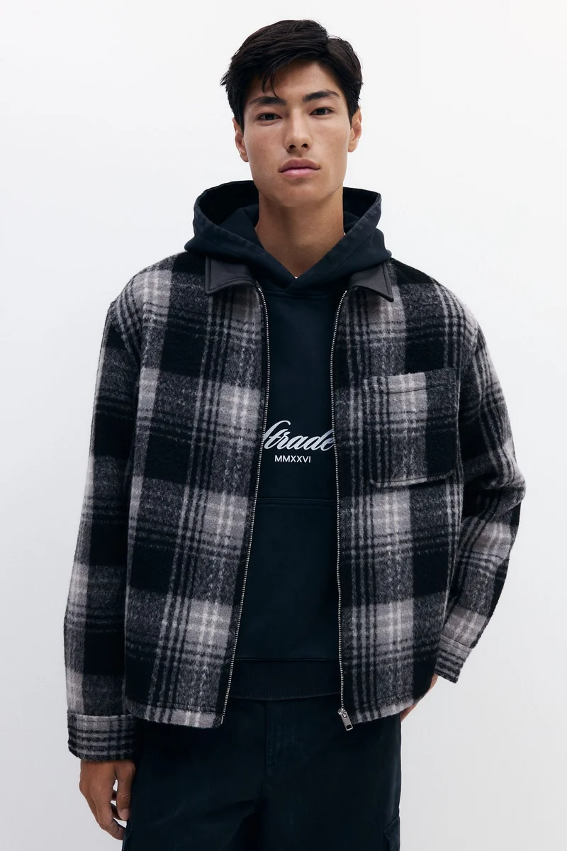 اتش اند ام جاكيت خفيف بقصّة مريحة