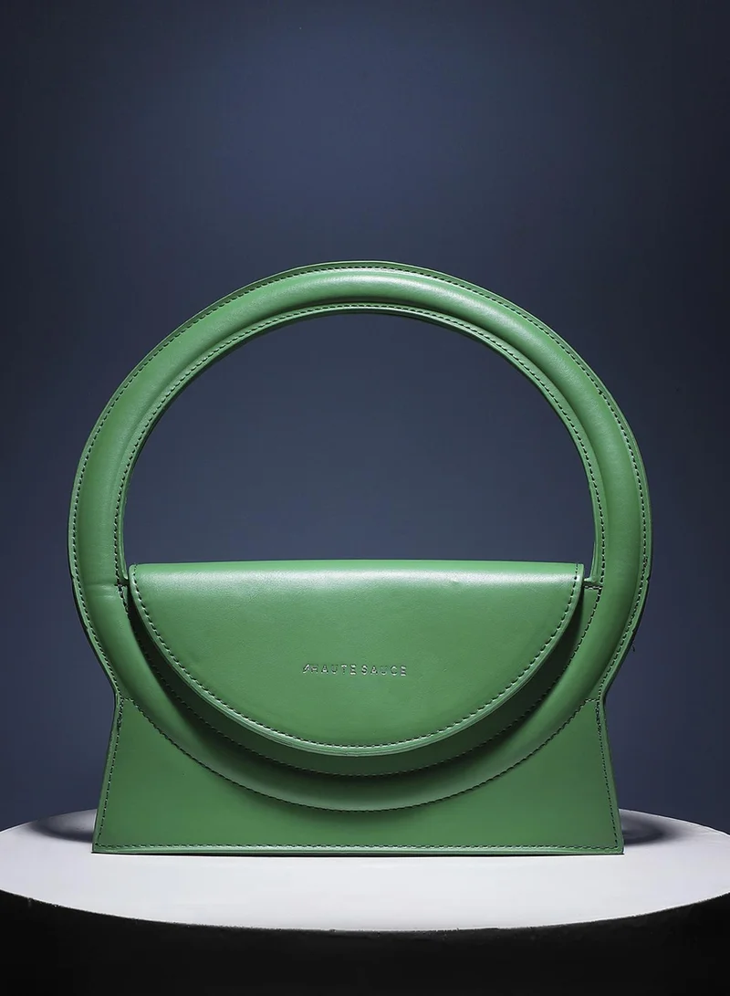 Haute Sauce Halo Handbag - Green