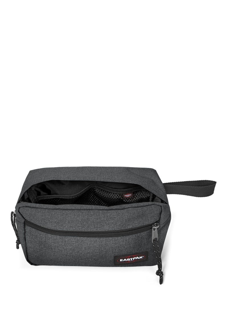 EASTPAK Yap Single Travel-Ready Toiletry Bag Black Denim - Image 2