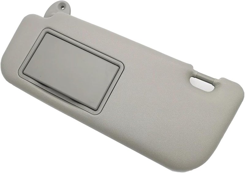 Wivplex Left Side Gray Car Sun Visor with Mirror for Toyota Corolla - Image 1