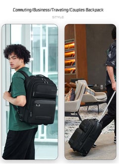 ARCTIC HUNTER Business Travel Roller Backpack, College Book Laptop Backpack, Office Rolling Backpack  - Image 2