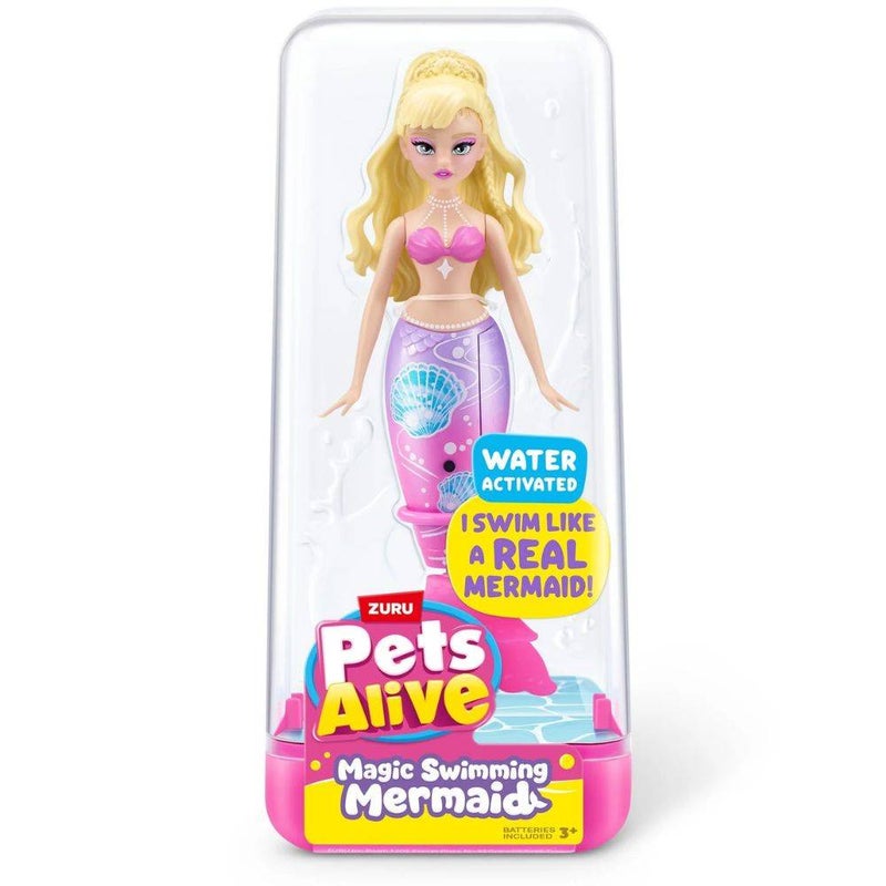 Pets Alive Magic Swimming Mermaid Doll (15.8 cm, Assorted) - Image 1