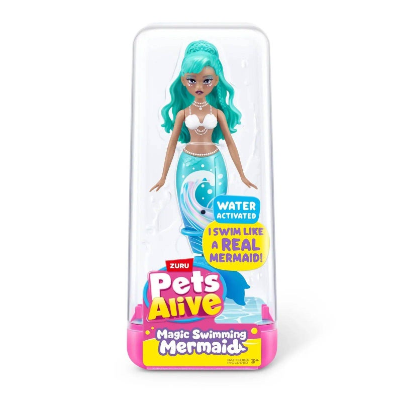 Pets Alive Magic Swimming Mermaid Doll (15.8 cm, Assorted) - Image 2