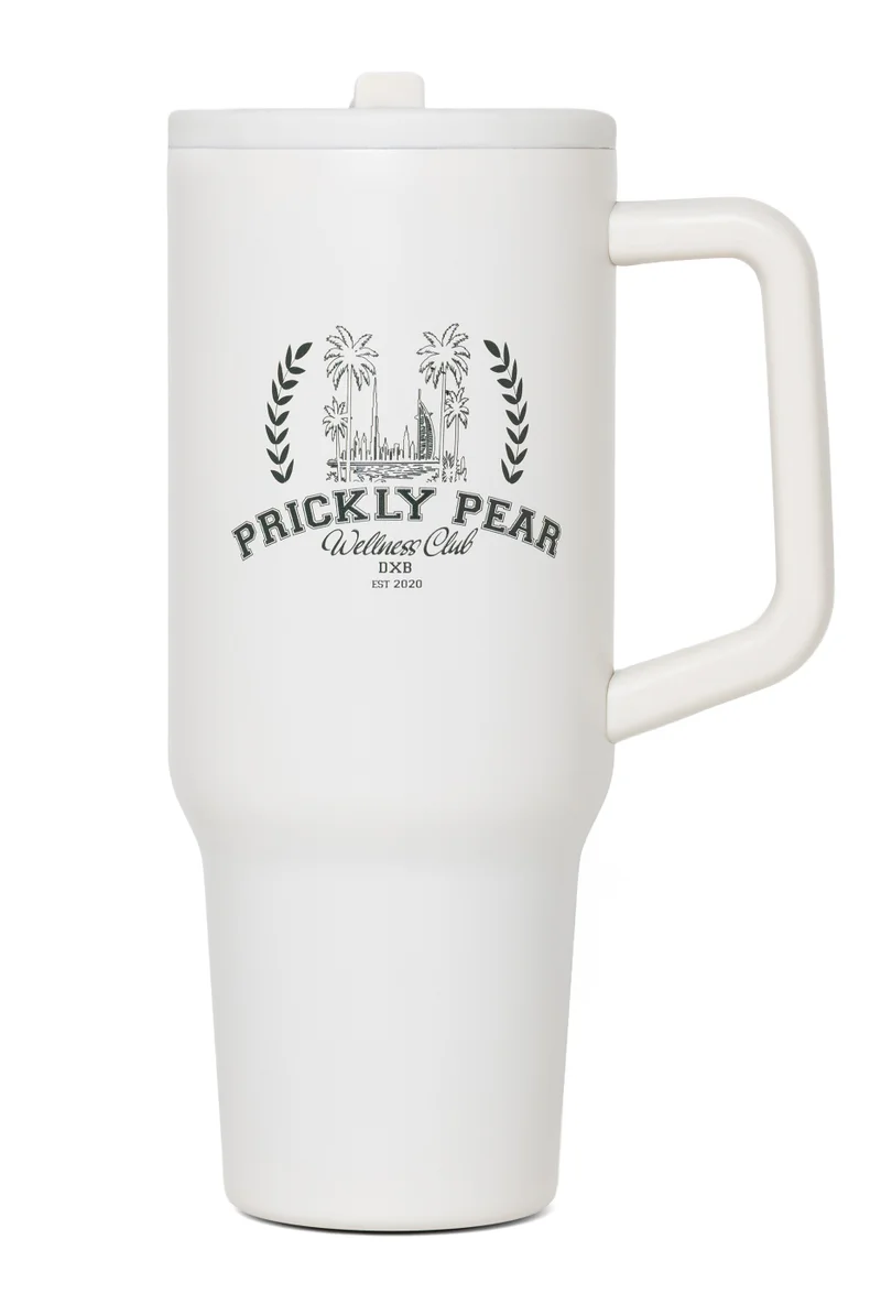 Prickly Pear Stainless Steel 40 Oz Hydrator Water Bottle 2.0 - Varsity