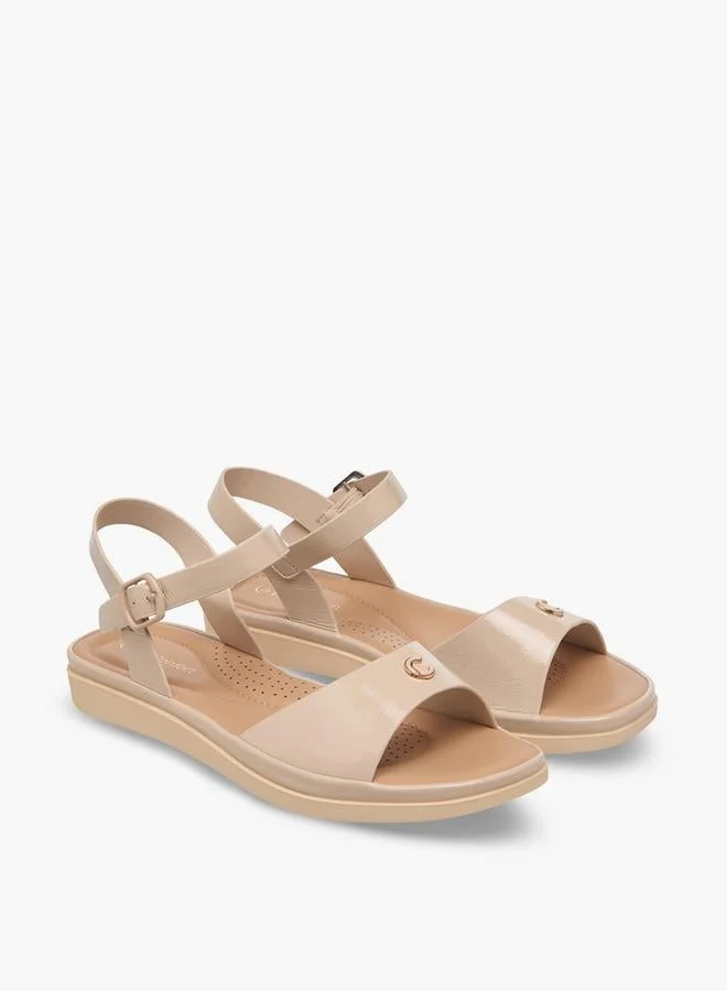 Le Confort BEIGE Women Buckle Closure Sandals for Women | Best Price UAE