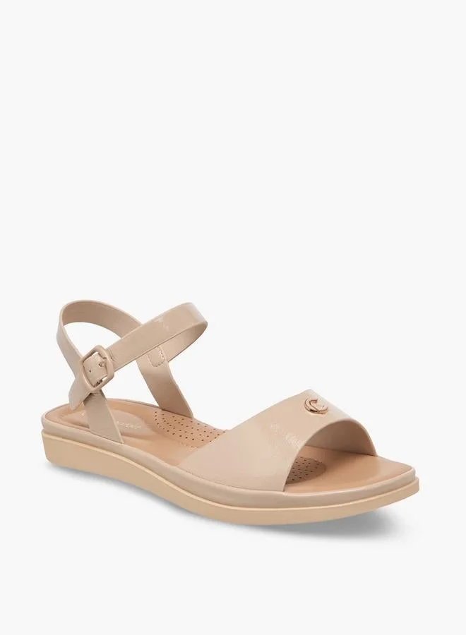 Le Confort BEIGE Women Buckle Closure Sandals for Women | Best Price UAE
