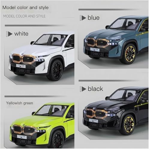 VARIYA ENTERPRISE® 1/24 Big B-M-W XM SUV Model Toy Car Metal Pull Back Diecast Car with Openable Door and Sound Light, Gifts Toys for Kids【 Colors As Per Stock 】 - Image 3