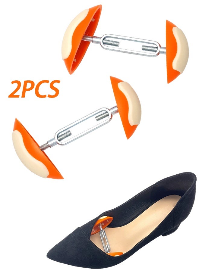 1 Pair Adjustable Shoe Stretchers for Women Wide Feet, Non-Slip Durable Lightweight Shoe Expander & Shaper Trees, Versatile Effective Shoe Widening Extender Tool - Image 1