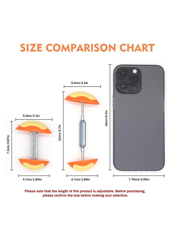 1 Pair Adjustable Shoe Stretchers for Women Wide Feet, Non-Slip Durable Lightweight Shoe Expander & Shaper Trees, Versatile Effective Shoe Widening Extender Tool - Image 2
