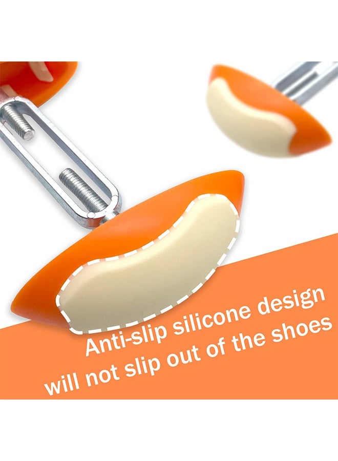 1 Pair Adjustable Shoe Stretchers for Women Wide Feet, Non-Slip Durable Lightweight Shoe Expander & Shaper Trees, Versatile Effective Shoe Widening Extender Tool - Image 3