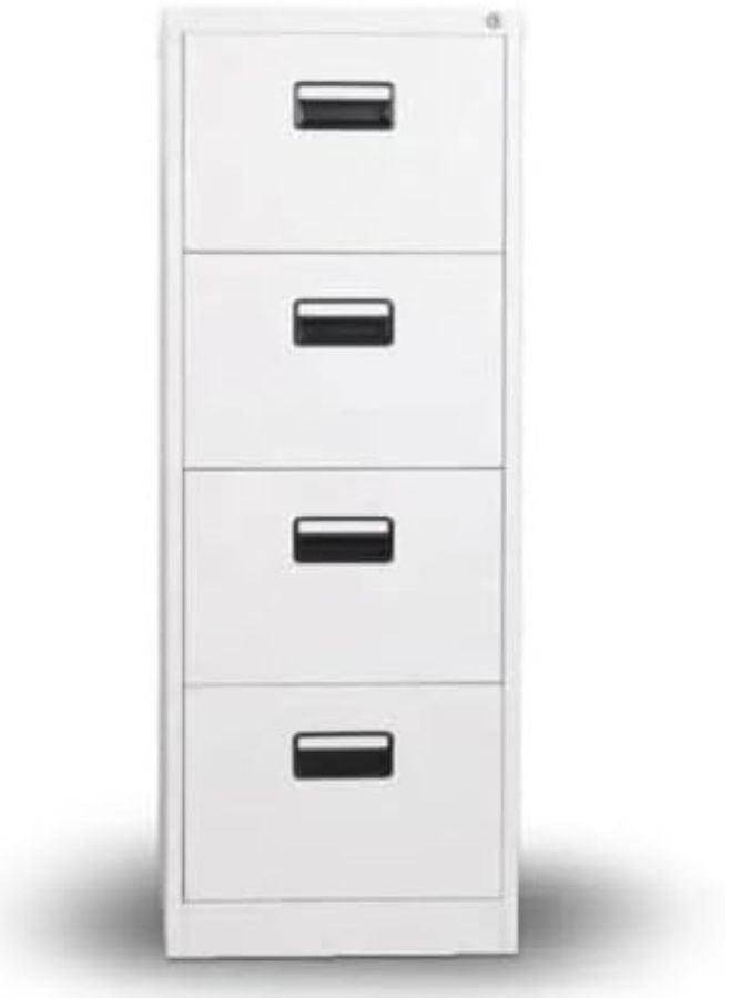 MAF furniture Gdf Galaxy Design Furniture Filing Cabinet 4 Drawer Vertical, Grey, Gdf-4Dr, (133 x 45.2 x 62) Cm - Image 3