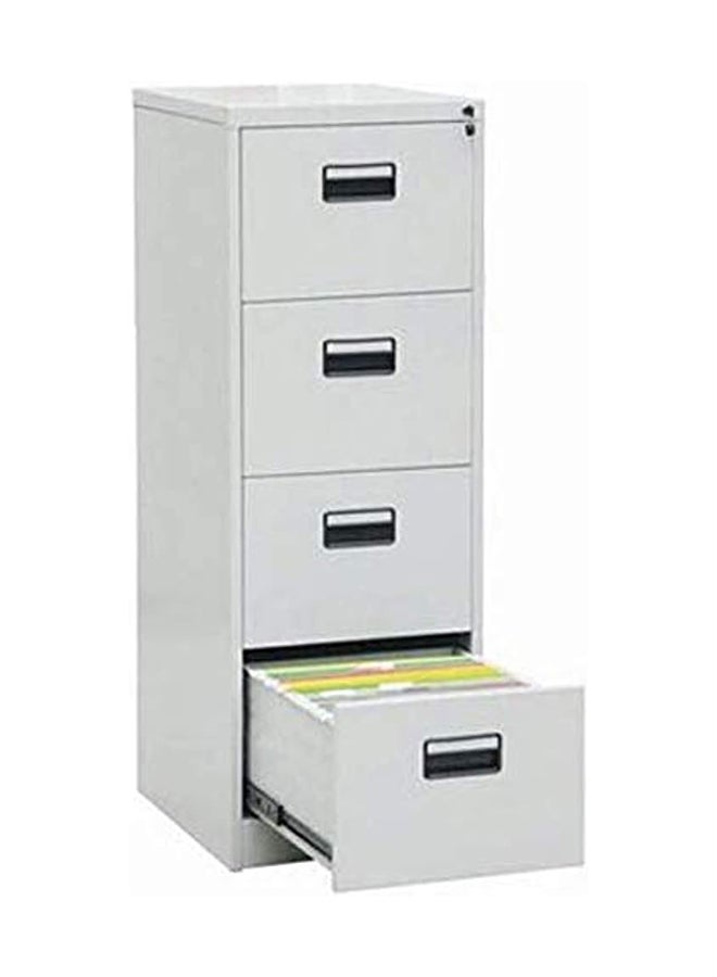 MAF furniture خزانة ملفات Gdf Galaxy Design Furniture ذات 4 أدراج عمودية، رمادية (133 × 62 45) بوصة، Gdf-4Dr، سم 