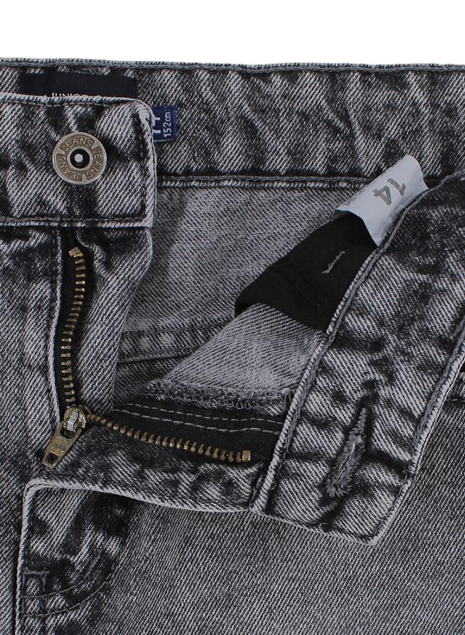 Pompelo Girls Denim Pants – Grey - Image 3