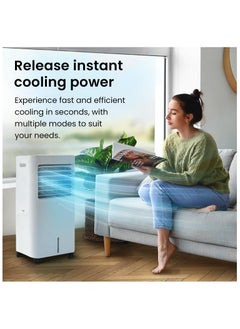 Pro Breeze 4-in-1 Air Cooler with 10 Litre Capacity, Remote Control, 3 Fan Speeds & LED Display. Powerful Evaporative Air Cooler with Built-in 7.5 Hour Timer & Automatic Oscillation for Home & Office - pzsku/Z5273C3CD1ED8F90A19FCZ/45/_/1733409198/4b6615b5-7e3f-4e24-99ab-c407e41e2ffb