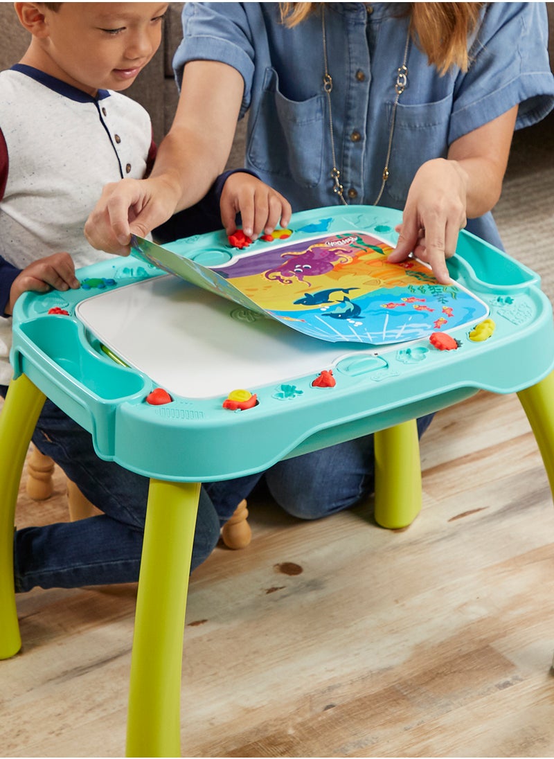 Play-Doh - All-in-One Creativity Starter Station Activity Table, Preschool Toys for 3 Year Old Boys & Girls & Up, Starter Play-Doh Sets - Image 1