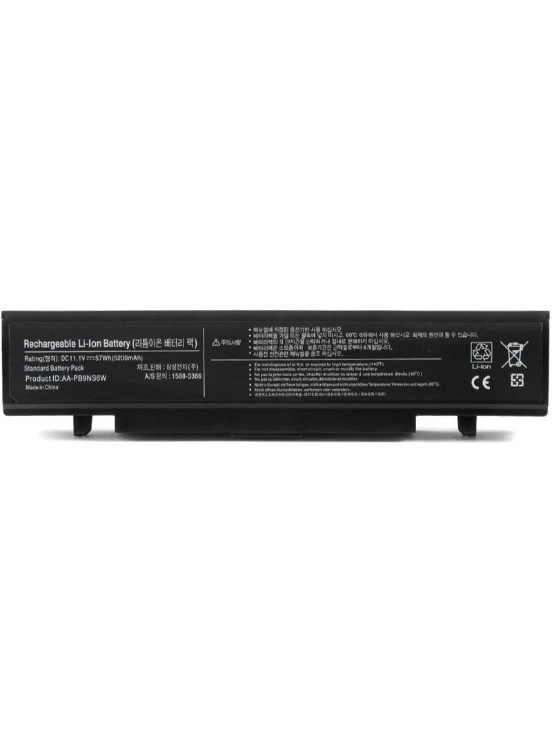 NEW BATTERY AA-PB9NC6B Laptop Battery. for Samsung. r408 r505 r470 r520 r530 r620 r780 r580 r507 r420 NT-RC720 P210BS04, - Image 1
