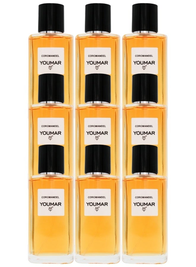 يومار 9 قطع عطر كروماندل رقم 070099 100مل - Image 1