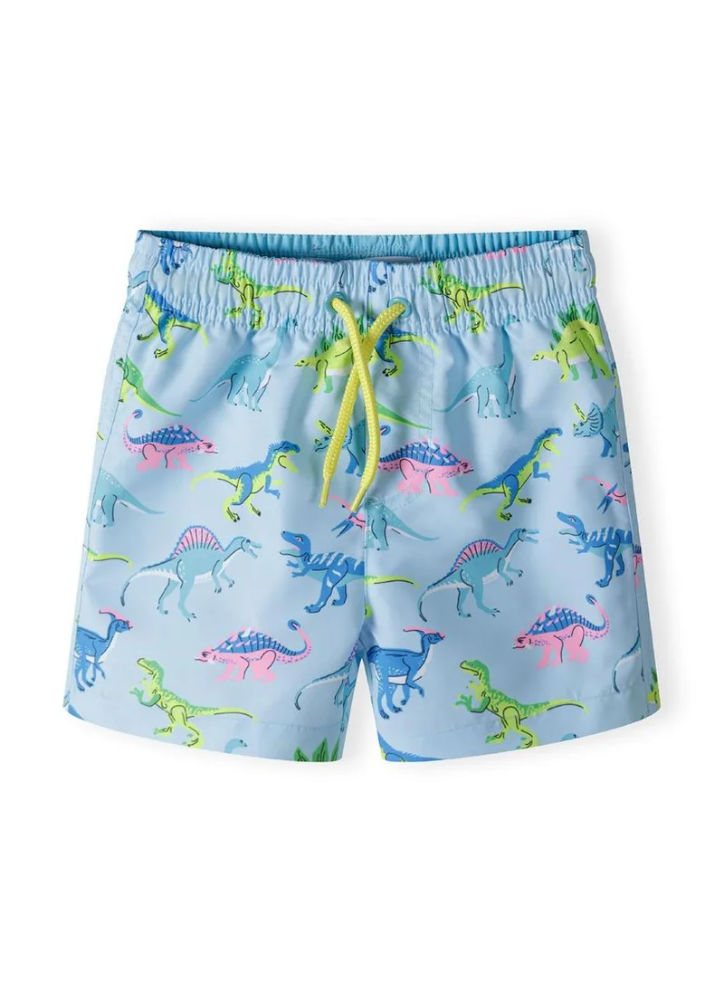 MINOTI Kids' Swim Shorts with Elastic Waist and Drawstring
