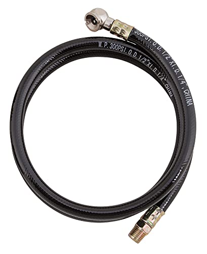 Performance Tool W10057 Lightweight PVC Air Hose, Kink and Abrasion Resistant, Weather Resistant, 300 PSI Working Pressure, 1/4-Inch NPTM Thread - Image 4