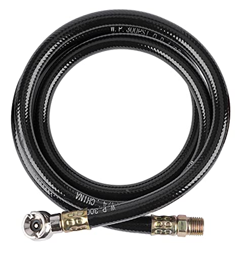 Performance Tool W10057 Lightweight PVC Air Hose, Kink and Abrasion Resistant, Weather Resistant, 300 PSI Working Pressure, 1/4-Inch NPTM Thread - Image 1