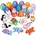 YILCER 24pcs Mini Dragon Eggs Animals Prefilled Easter Eggs Easter Basket EssentialsStuffers Surprise Toy Eggs with Mini Animals Inside Fidget Sensory Toys for Kids - Image 2