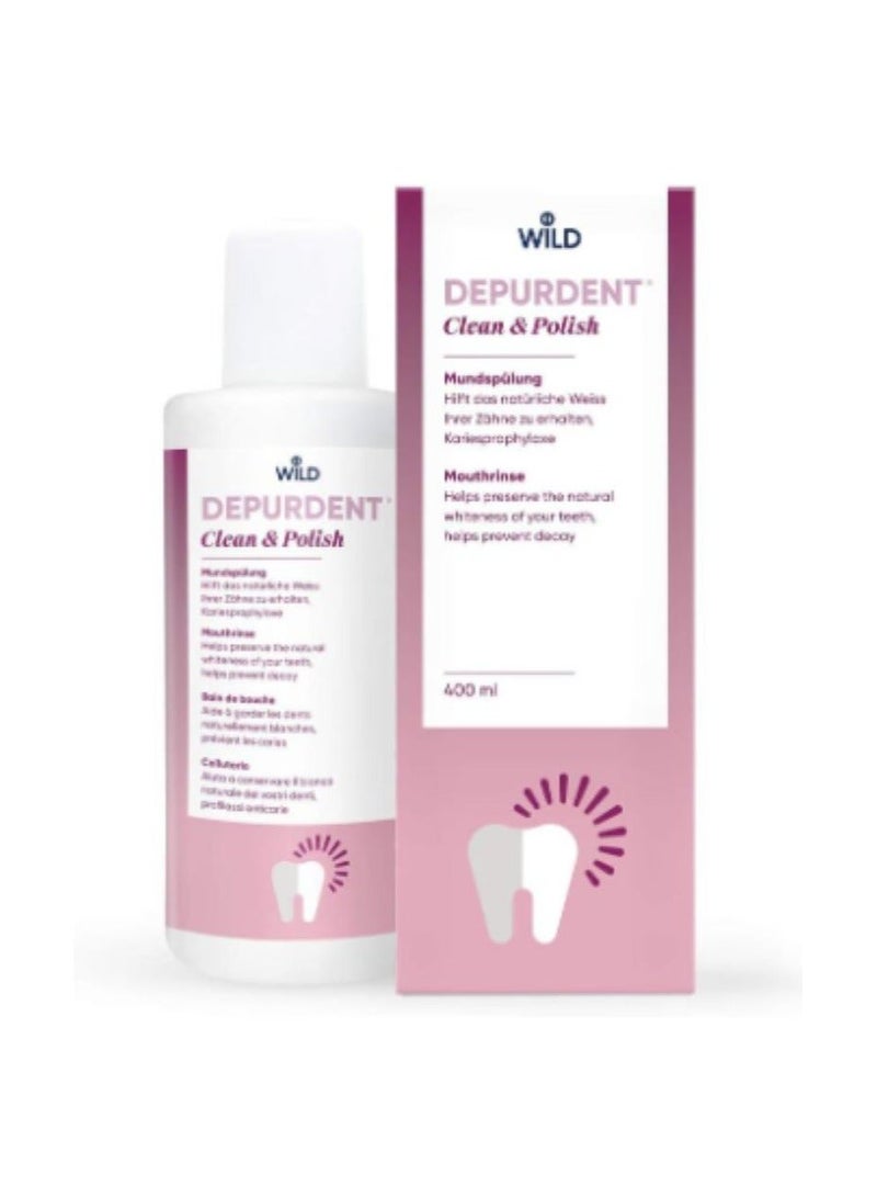 دبيوردنت غسول فم منظف وملمع 400 مل - Image 1