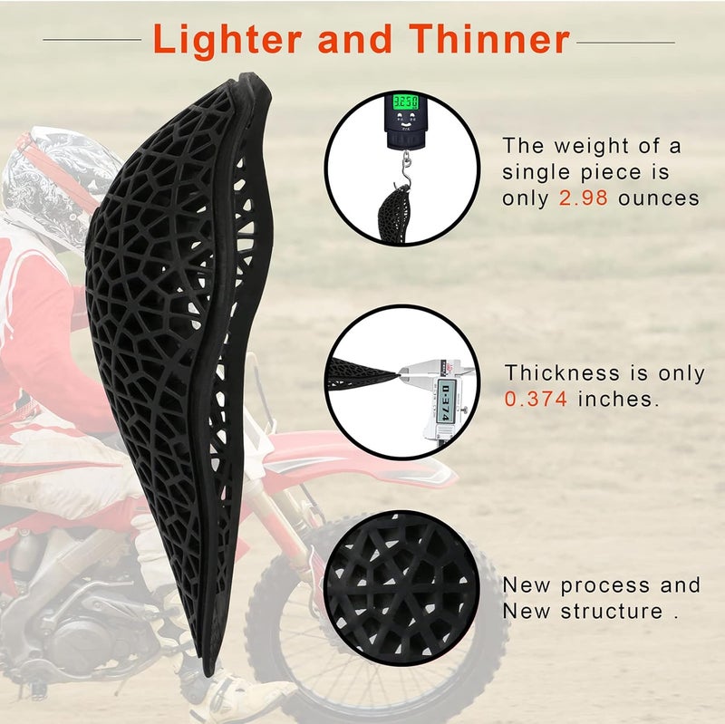 surlim EMP Shoulder Protector CE Insert Armor Motorcycle Jacket Replacement Pads [Pair] - Image 2