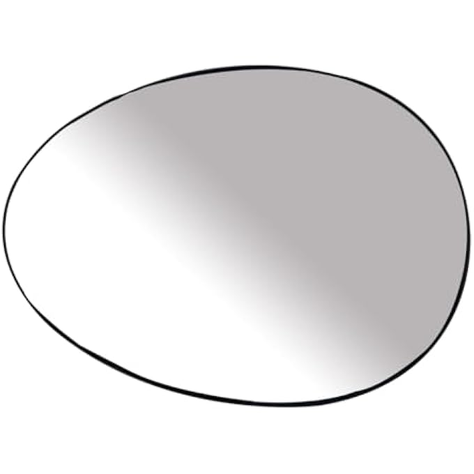 ريحني مرآة زجاجية مدفأة لميني R55 R56 R57 كوبر 20072015 مرآة خلفية مدفأة زجاجية وملحقات غطاء لين بديل الجانب الأيسر - Image 1