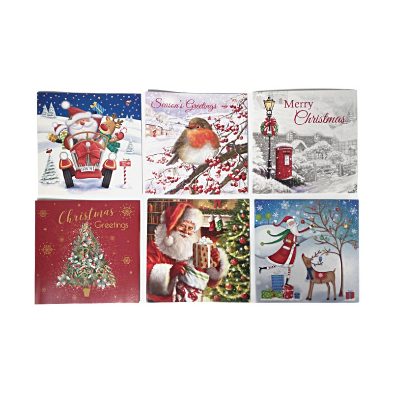 GIFTMAKER Christmas Cards Box, Themed Box - 30 pcs, China - Image 3