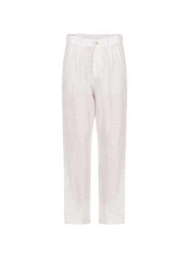 Zara men's Minimalist Solid Color Soft Comfortable Breathable Versatile Casual Pants - Image 1